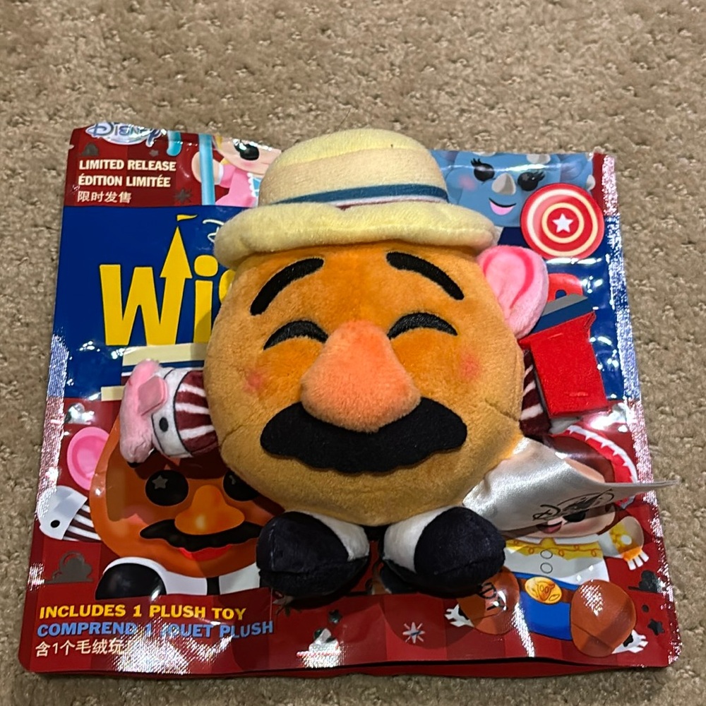 Disney Wishables Mr Potato Head Toy Story Mania Limited Release Plush Variant